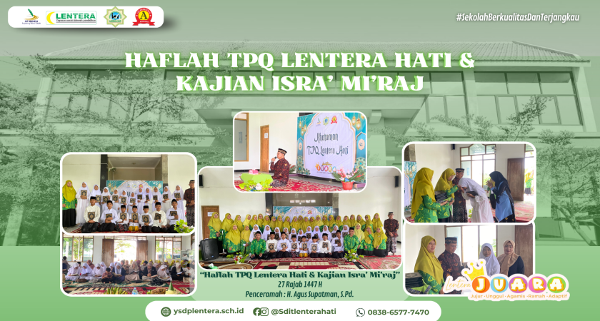 Haflah TPQ dan Kajian Isra Mi’raj Nabi Muhammad