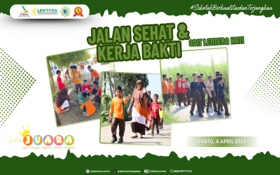 Jalan Sehat dan Bersih Sekolah Bersama SDIT Lentera Hati